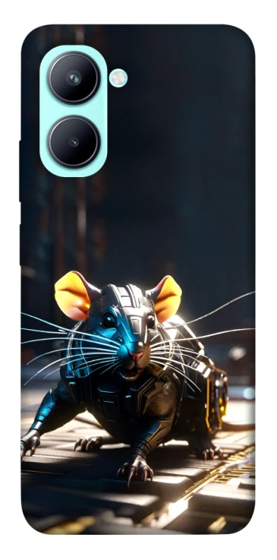 Чехол на Realme C33 Cyber rat фото 1 из 1