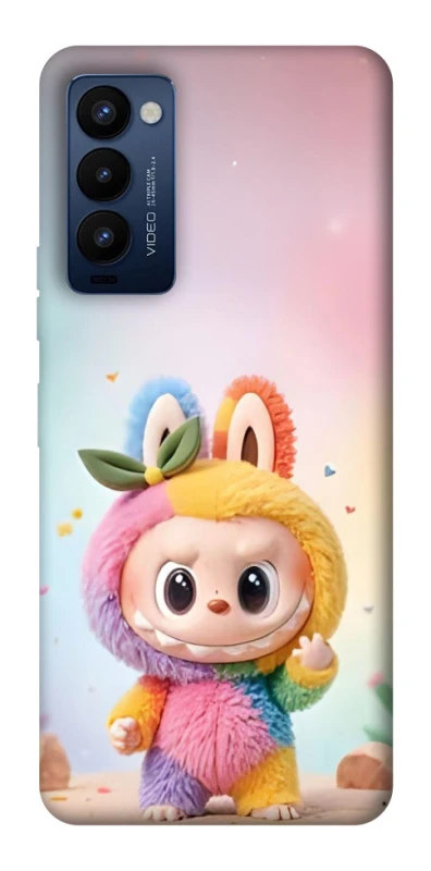 Чохол на TECNO Camon 18 Pro Labubu colored фото 1 з 1
