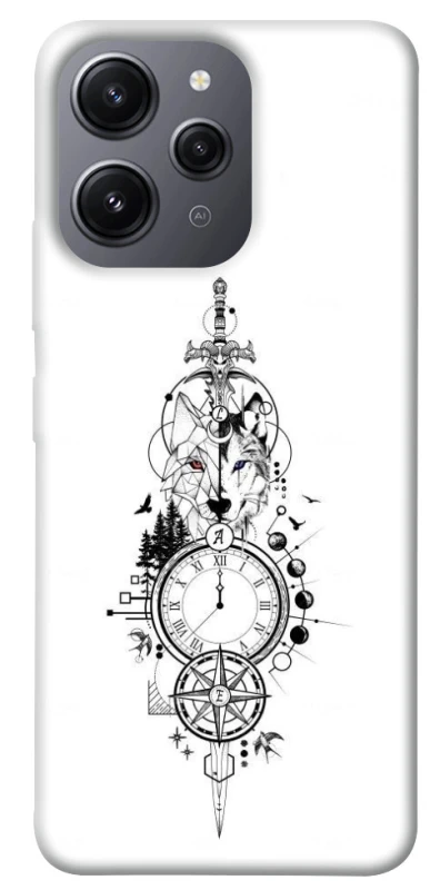 Чехол на Xiaomi Redmi 12 Tattoo ver.8 фото 1 из 1