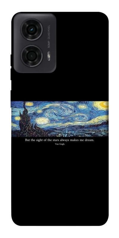 Чохол на Motorola Moto G04 Starry night Van Gogh фото 1 з 1