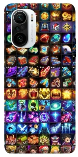 Чехол на Xiaomi Redmi K40 / K40 Pro / K40 Pro+ / Poco F3 Abilities menu ver.2 фото 1 из 1