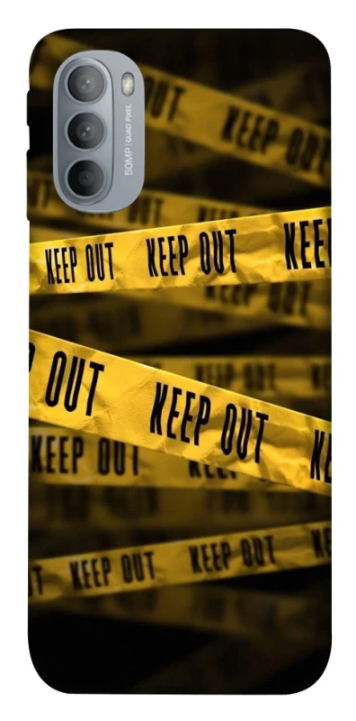 Чохол на Motorola Moto G31 keep out фото 1 з 1