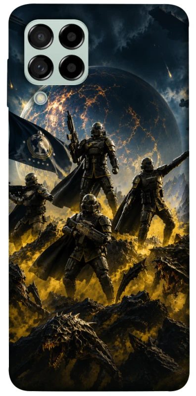 Чохол на Samsung Galaxy M53 5G HELLDIVERS фото 1 з 1