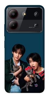 Чехол на ZTE Blade A54 4G Lee Know and Han - Stray Kids фото 1 из 1