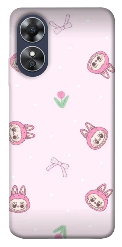 Чохол на Oppo A17 Labubu Flower фото 1 з 1
