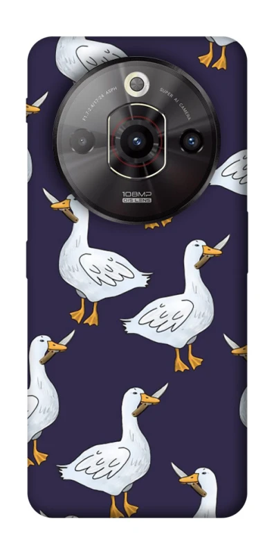 Чохол на ZTE Nubia Focus Pro Гуси з претензією фото 1 з 1