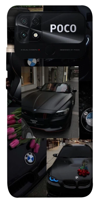 Чохол на Xiaomi Poco C40 BMW collage ver.4 фото 1 з 1