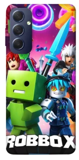 Чехол на Samsung Galaxy M54 5G Roblox gaming heroes фото 1 из 1