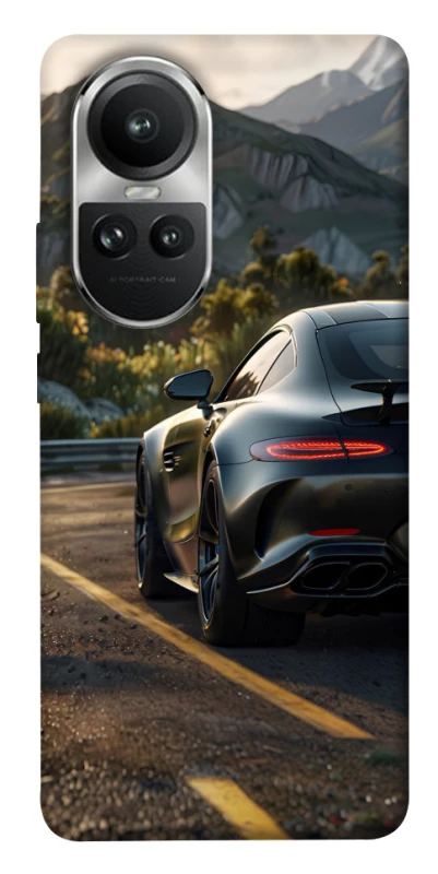 Чохол на Oppo Reno 10 Car in the mountains фото 1 з 1