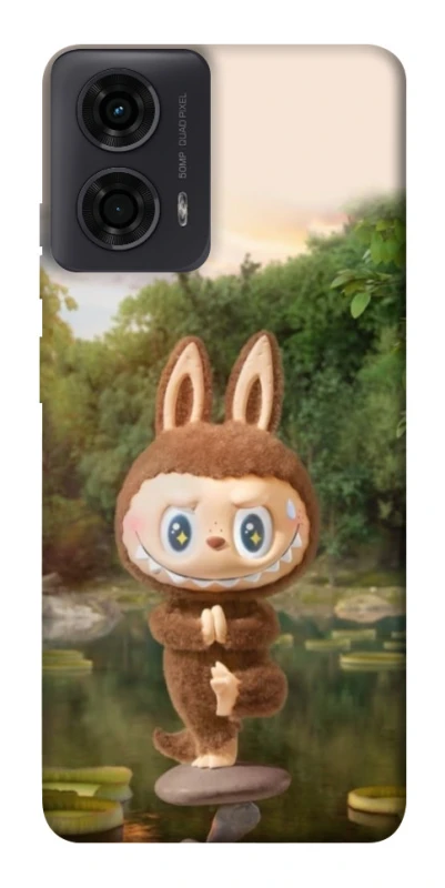 Чохол на Motorola Moto G24 Labubu Yoga фото 1 з 1