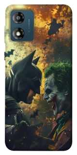 Чохол на Motorola Moto E13 Batman and the Joker фото 1 з 1