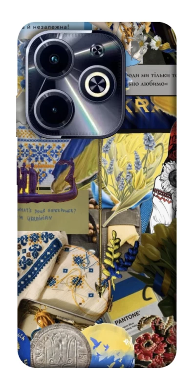 Чохол на Infinix Hot 40i Ukraine style ver.7 фото 1 з 1