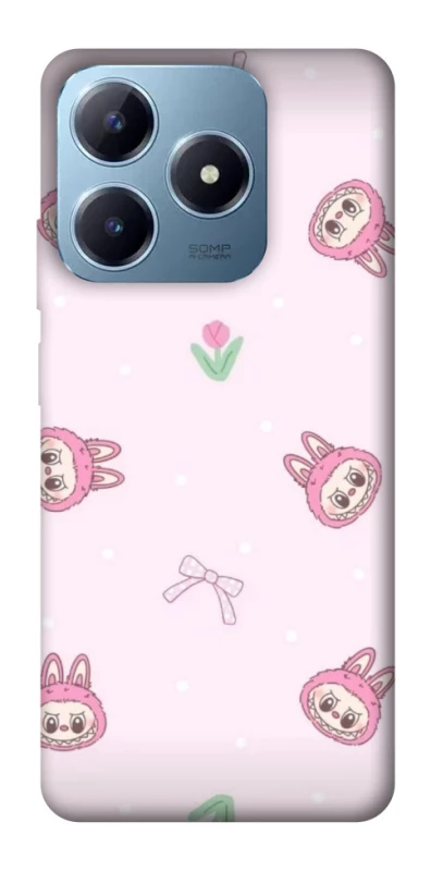 Чохол на Realme C63 Labubu Flower фото 1 з 1
