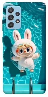 Чехол на Samsung Galaxy A52 4G / A52 5G Labubu in the pool ver.2 фото 1 из 1