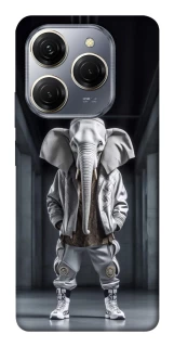 Чохол на TECNO Spark 20 Pro Слон v2 фото 1 з 1