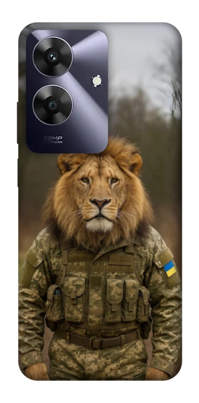 Чехол на Realme Note 60 Лев защитник фото 1 из 1
