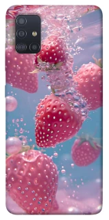 Чохол на Samsung Galaxy M51 Полуниця в воді фото 1 з 1