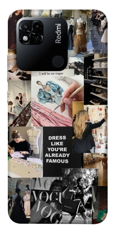 Чохол на Xiaomi Redmi 10A Fashion collage ver.11 фото 1 з 1