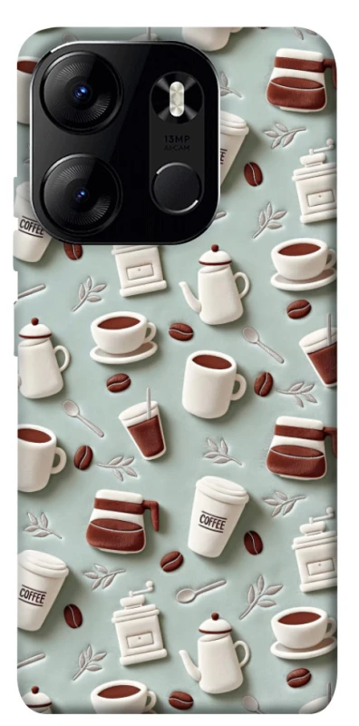 Чехол на Tecno Spark Go 2023 Your Coffee ver.2 фото 1 из 1