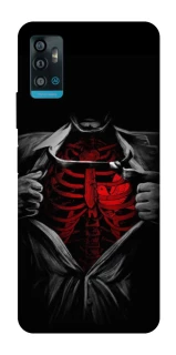 Чохол на ZTE Blade A71 Skeleton Heart фото 1 з 1