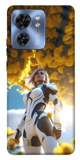 Чохол на Motorola Edge 40 Cyber space girl ver.3 фото 1 з 1