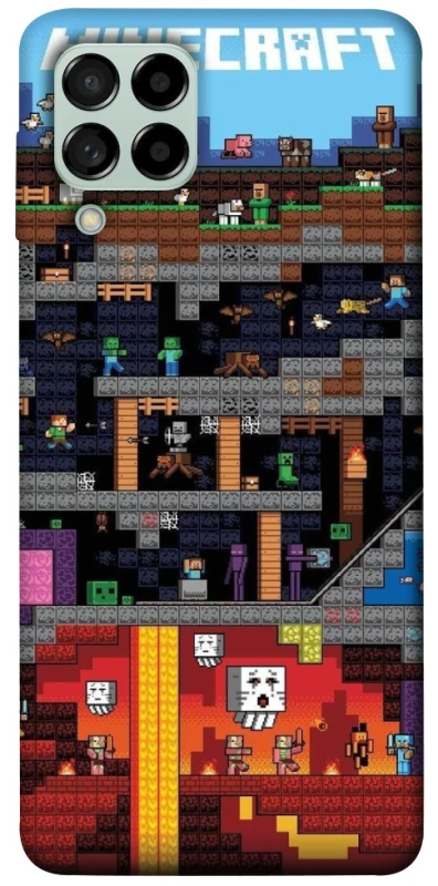 Чохол на Samsung Galaxy M53 5G Minecraft фото 1 з 1
