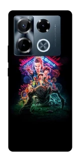 Чехол на Infinix Note 40 Pro 4G Stranger Things ver.11 фото 1 из 1