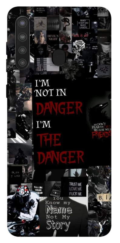 Чохол на Samsung Galaxy A21 Danger collage фото 1 з 1