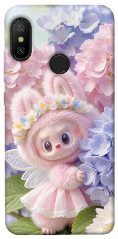 Чохол на Xiaomi Mi A2 Lite / Xiaomi Redmi 6 Pro Labubu & Flowers ver.1 фото 1 з 1