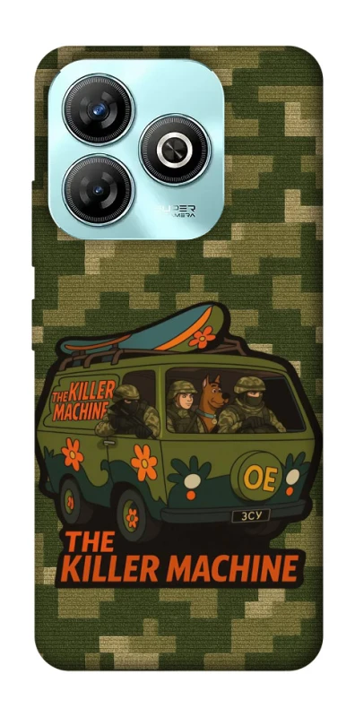 Чехол на ZTE Blade A75 4G Funny machine фото 1 из 1