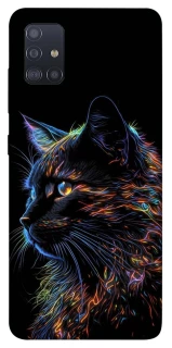 Чехол на Samsung Galaxy M51 Черный кот фото 1 из 1