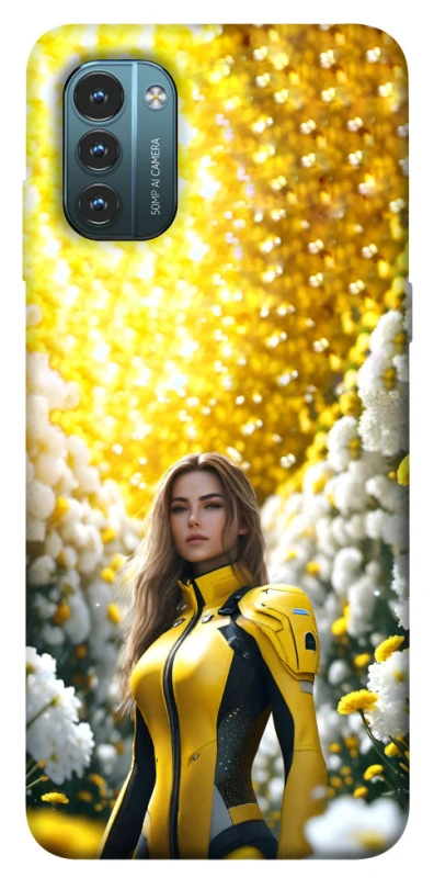 Чохол на Nokia G21 Cyber space girl ver.2 фото 1 з 1