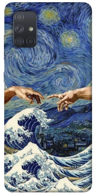 Чехол на Samsung Galaxy A71 Art collage ver.7 фото 1 из 1