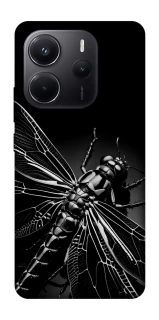 Чохол на Xiaomi Redmi Note 14 5G Black dragonfly фото 1 з 1