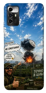 Чехол на ZTE Blade A72 Moscow never sleeps ver.5 фото 1 из 1