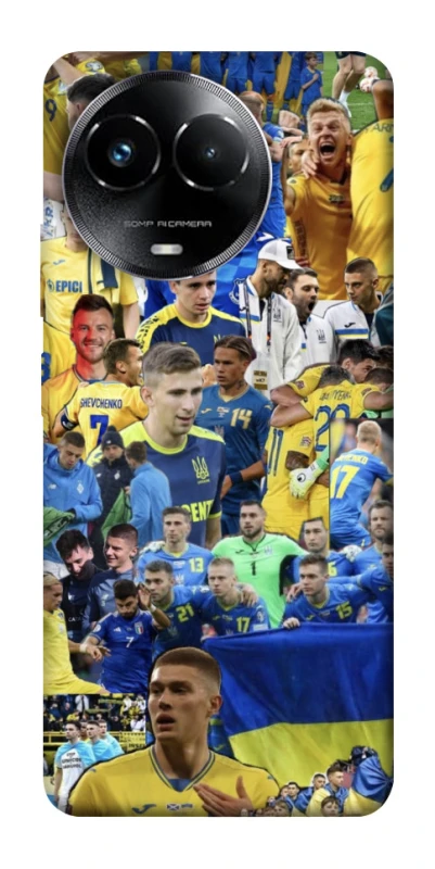 Чехол на Realme C67 4G UA-Football ver.6 фото 1 из 1