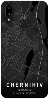 Чохол на Samsung Galaxy A10s Chernihiv map фото 1 з 1