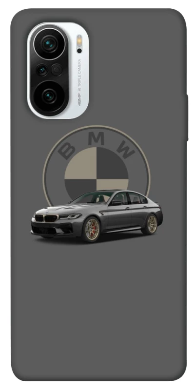 Чехол на Xiaomi Redmi K40 / K40 Pro / K40 Pro+ / Poco F3 BMW grey v2 фото 1 из 1