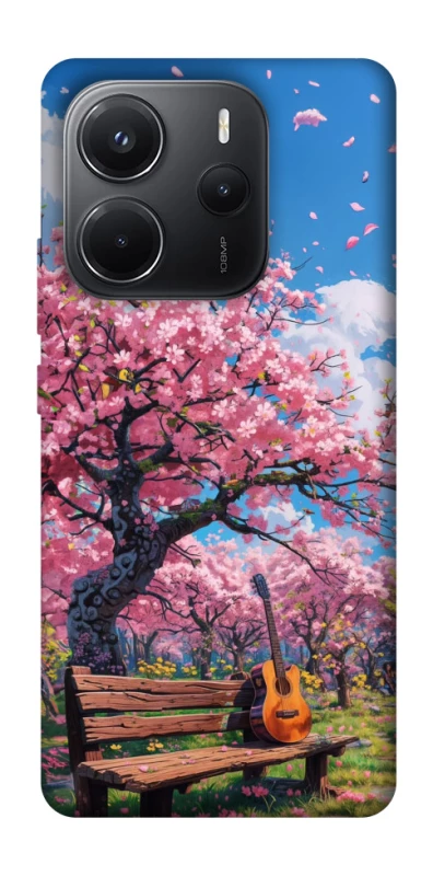 Чехол на Xiaomi Redmi Note 14 4G (Int. version) Sakura фото 1 из 1