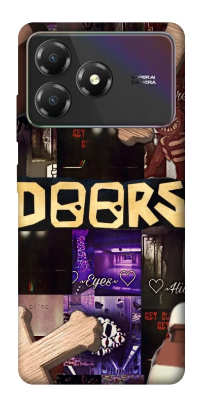 Чехол на ZTE Blade A36 Roblox doors dark mode фото 1 из 1