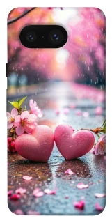 Чехол на Google Pixel 8 Pink heart фото 1 из 1