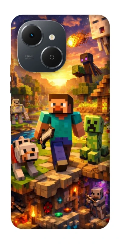 Чохол на TECNO Spark 40C Minecraft v6 фото 1 з 1