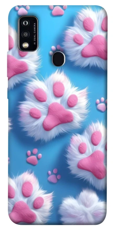 Чехол на ZTE Blade A51 Cat paw фото 1 из 1