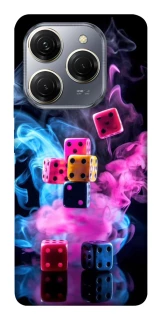 Чехол на TECNO Spark 20 Pro Игральные кости фото 1 из 1