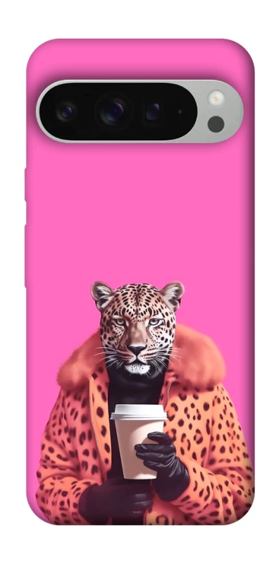 Чехол на Google Pixel 9 Pro XL Леопард с кофе фото 1 из 1