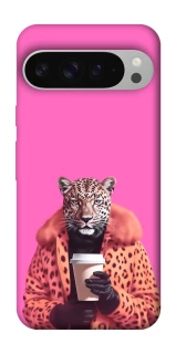 Чохол на Google Pixel 9 Pro XL Леопард з кавою фото 1 з 1