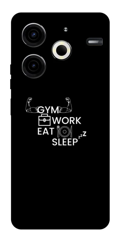 Чохол на TECNO Pova 6 Neo (LI6) Gym v2 фото 1 з 1