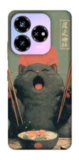 Чехол на ZTE Nubia V60 Hungry Cat фото 1 из 1