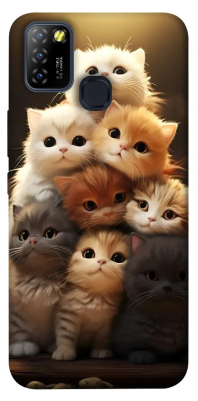 Чохол на Infinix Hot 10 Lite Чохол Kittie Love v2 фото 1 з 1