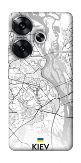 Чохол на Xiaomi Poco F6 Kiev white map фото 1 з 1